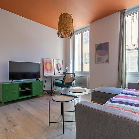 T2 Lumineux Avec Climatisation Appartement Marseilles Buitenkant foto