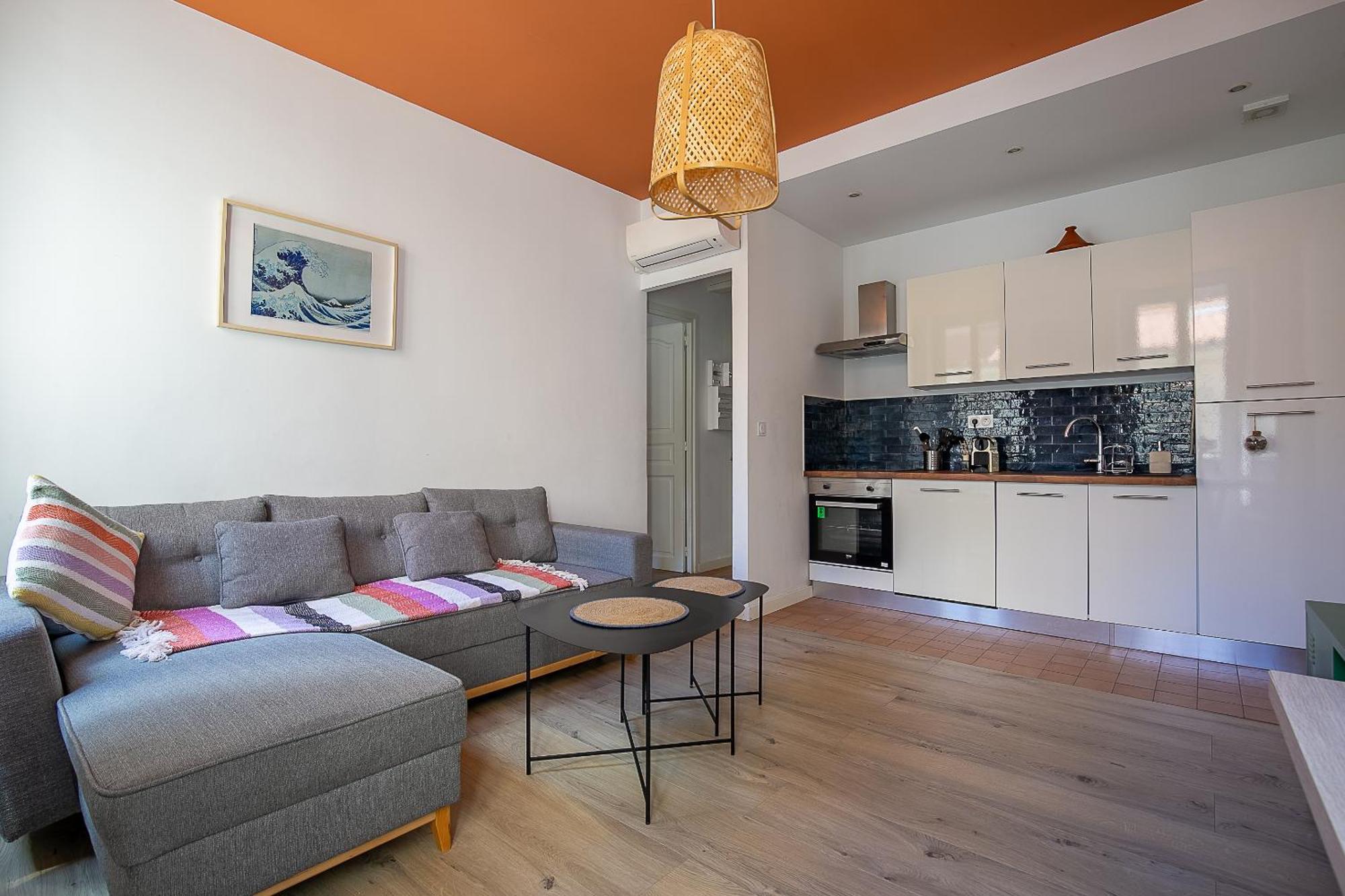 T2 Lumineux Avec Climatisation Appartement Marseilles Buitenkant foto